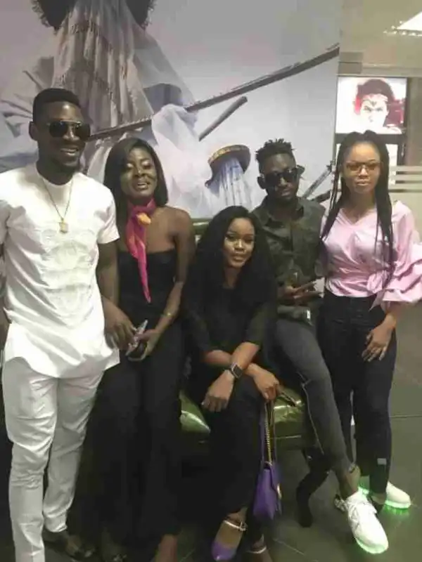 BBNaija Top 5: Miracle, Cee-C, Tobi, Alex & Nina Step Out For Media Tour (Photo)